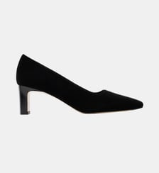 Alvin - Escarpins En Cuir Chèvre Noir Parallèle