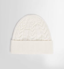 Bonnet cable beanie laine Fusalp