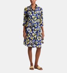 Robe longue en viscose Frangipanier Trouble Vilebrequin