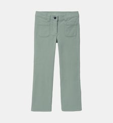 Pantalon flare  en velours Cyrillus