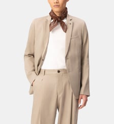Veste de costume lin mélangé Ikks