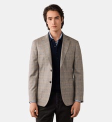 Blazer À Carreaux Glen En Soie Et Laine - Tissé En Italie Hackett London
