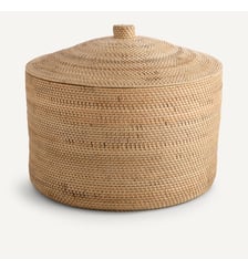 Panier en rotin et bambou tressé AM.PM