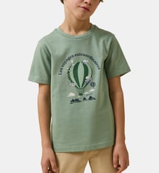T-shirt Enfant Collection Jules Verne - Coton biologique Cyrillus