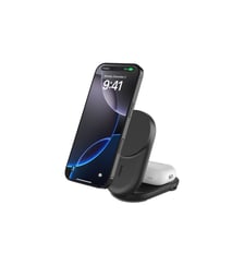 Station de charge 2 en 1 noir Belkin