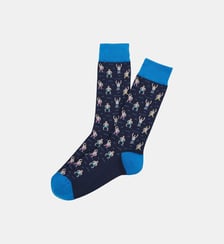 Chaussettes en coton - Bain de minuit Arthur