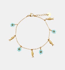 Bracelet Nélie Turquoise Les Cléias