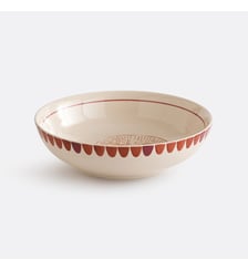 Saladier en céramique, motif coquillage La Redoute Interieurs