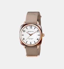 Montre Clubmaster chic Blanc 17536PRAT2NT Briston