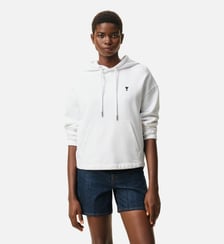 Hoodie Ami De Coeur Contrasté En Coton AMI Paris