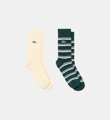 Lot de 2 paires de chaussettes Lacoste