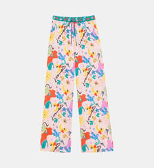 Pantalon large imprimé graphique POETI La Petite Etoile