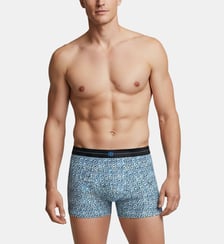 Boxer d'homme à imprimé géométrique en Coton Impetus