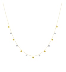Collier Rivière CONFETTI -  Diamants et saphirs jaunes - Or jaune 750‰ La Brune & La Blonde