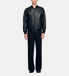 Blouson droit zippé  Sandro