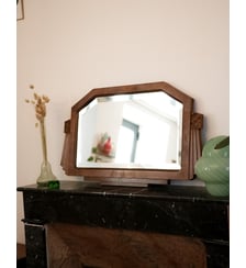 Miroir Art déco en bois Igor N°911- Produit chiné Debongout