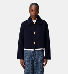 Veste boîte velours côtelé Claudie Pierlot