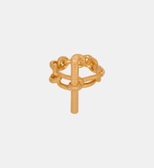 Bague T-Bar chaîne Balmain