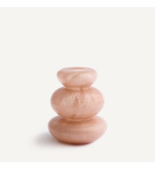 Vase en verre soufflé à la bouche, hauteur 20 cm AM.PM