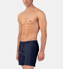 Cotton Modal Home Shorts: Navy Ron Dorff