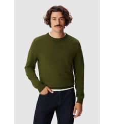 Pull col rond tricot 100% laine Ikks