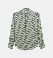 Chemise manches longues Charles imprimée Serge Blanco