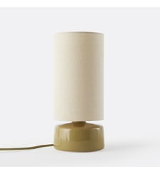 Lampe à poser, en céramique et lin, hauteur 35 cm La Redoute Interieurs