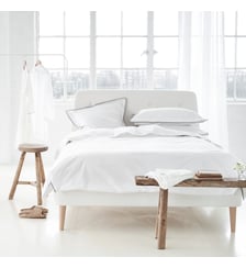 Housse de couette unie en percale de coton, ASTOR Designers Guild