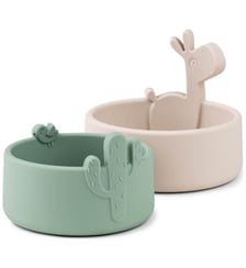 Lot de 2 bols en silicone Done by Deer