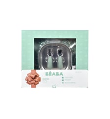 Coffret cadeau Premiers repas - Vert sauge Beaba