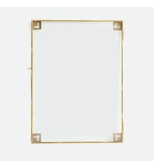 Cadre en laiton, motif torsades, 30 x 40 cm La Redoute Interieurs