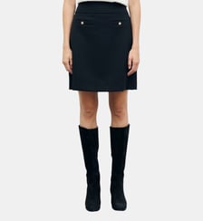 Jupe courte à boutons dorés - THEA Gerard Darel