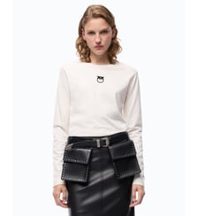 T-shirt à logo love birds Pinko