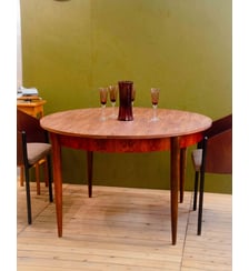 Table à manger ronde scandinave Karla N°1261- Produit chiné Debongout