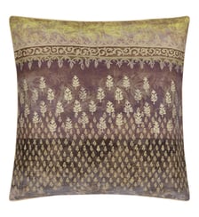 Taie d'oreiller imprimée en satin de coton, KASAVU Designers Guild