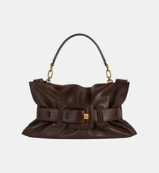 Sac ANTHEM Medium en cuir lisse Balmain