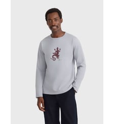 t-shirt en coton lézard Agnès b.