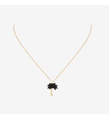 Collier doré jet palmtree - kuchi Caroline Najman