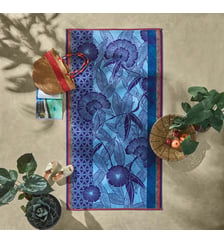 Serviette de plage Orinoco 100% coton Le Jacquard Francais