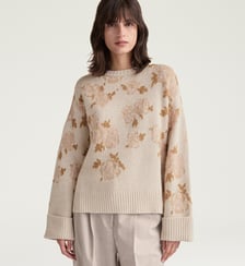 Tricot prince en jacquard Momonì