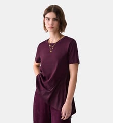 T-shirt bimatière Liu Jo