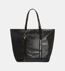 Cabas L Zippé En Cuir Lisse Vanessa Bruno
