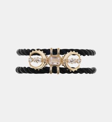 Bracelet manchette cordon avec charm EUFORIA Hipanema