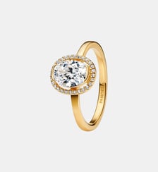 Bague Halo Ovale Scintillant Pandora