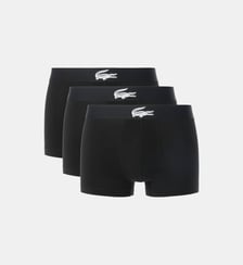 Lot de 3 boxers signature coton stretch Lacoste