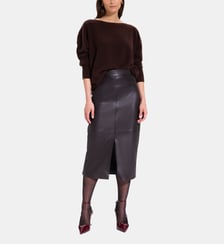 Pull Penseeboat chocolat Zapa