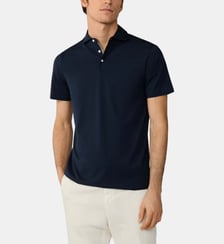 Polo Coupe Regular À Manches Courtes En Pima Hackett London