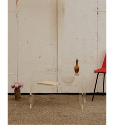 Tables gigognes en plexiglass Barbara N°160- Produit chiné Debongout