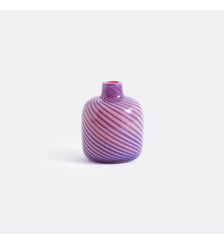 Vase en verre à rayures, H16 cm La Redoute Interieurs