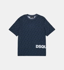 T-shirt avec logo imprimé partout Dsquared2